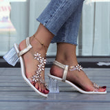 Novie™ Crystal Bloom Sandals