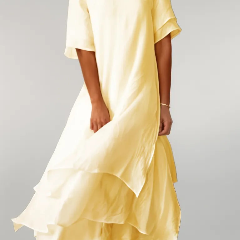 Emily™ Multi-Layered Midi Dress