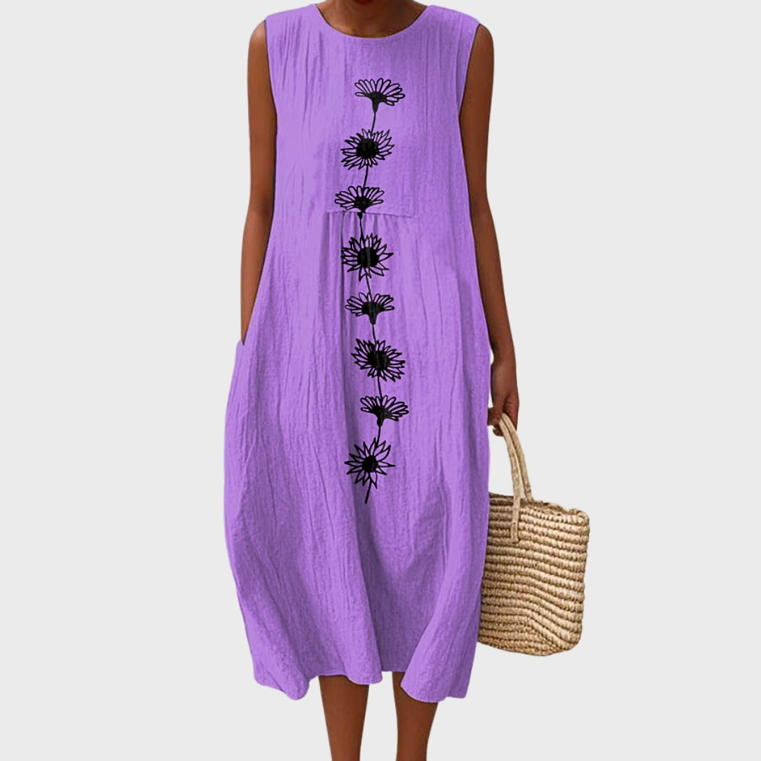 Chloe | Cotton Wildflower Dress