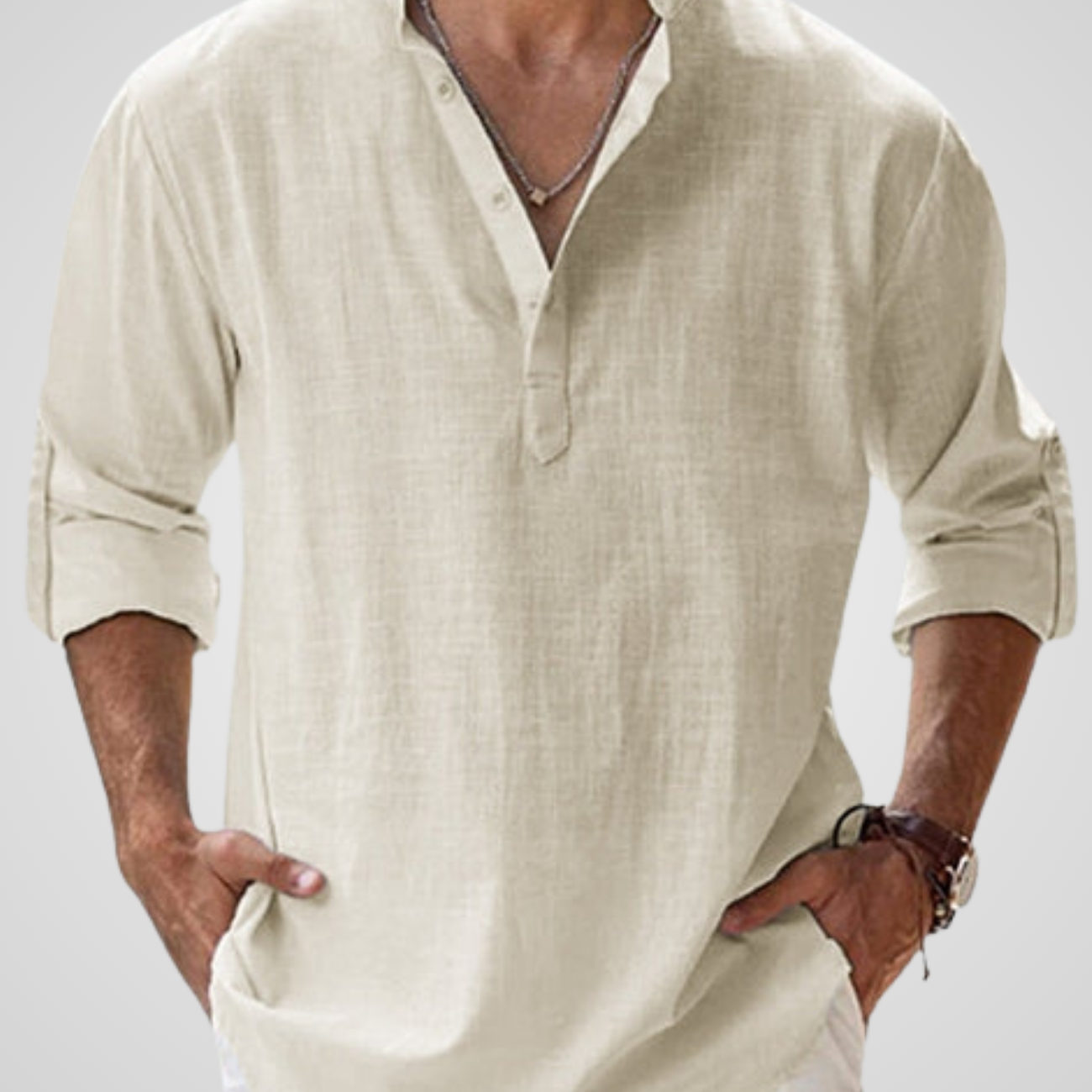 Harland | Breathable Linen Shirt