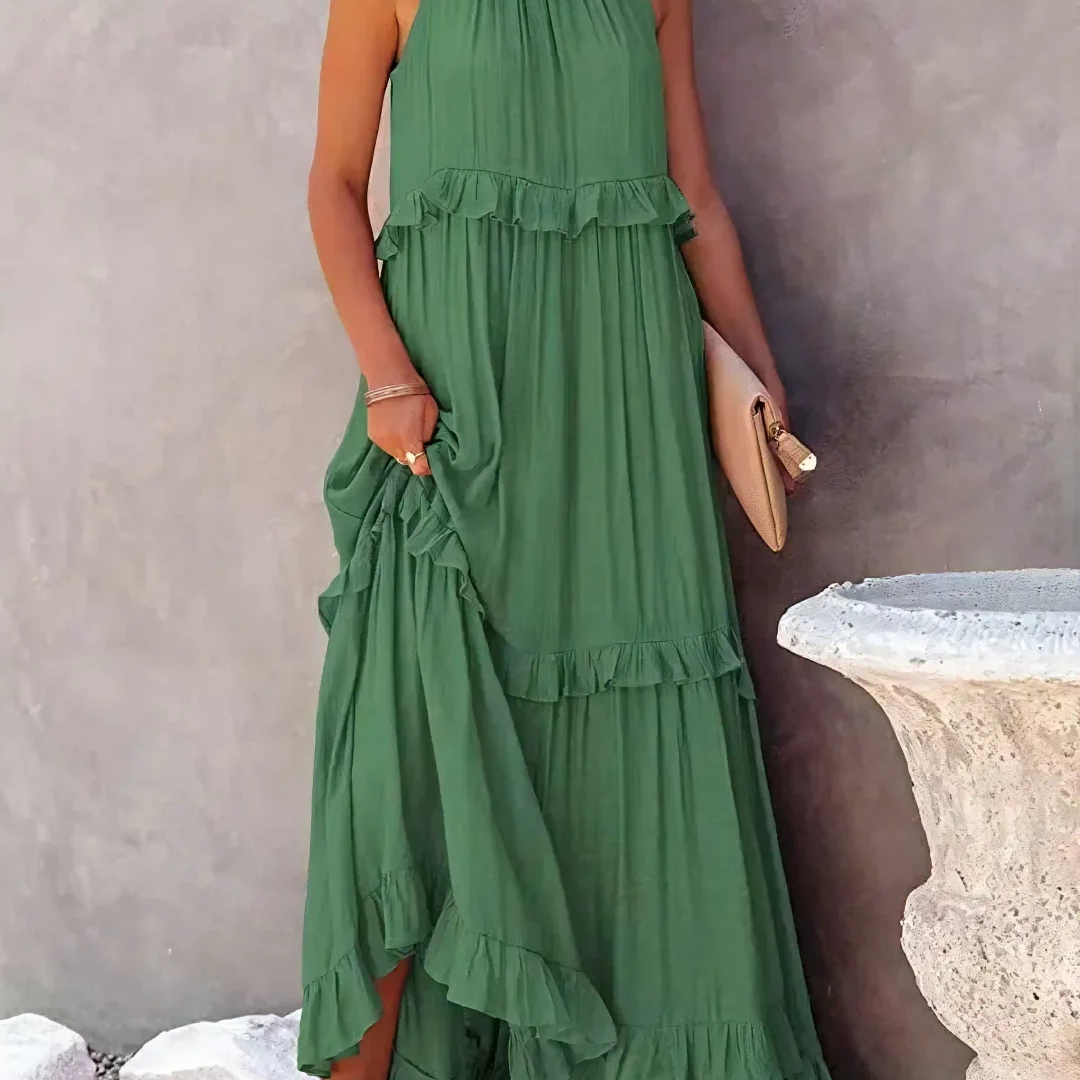 Mabel™ Ruffle Breeze Maxi Dress