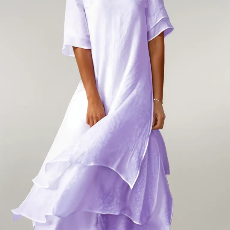 Emily™ Multi-Layered Midi Dress