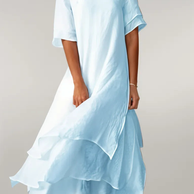 Emily™ Multi-Layered Midi Dress