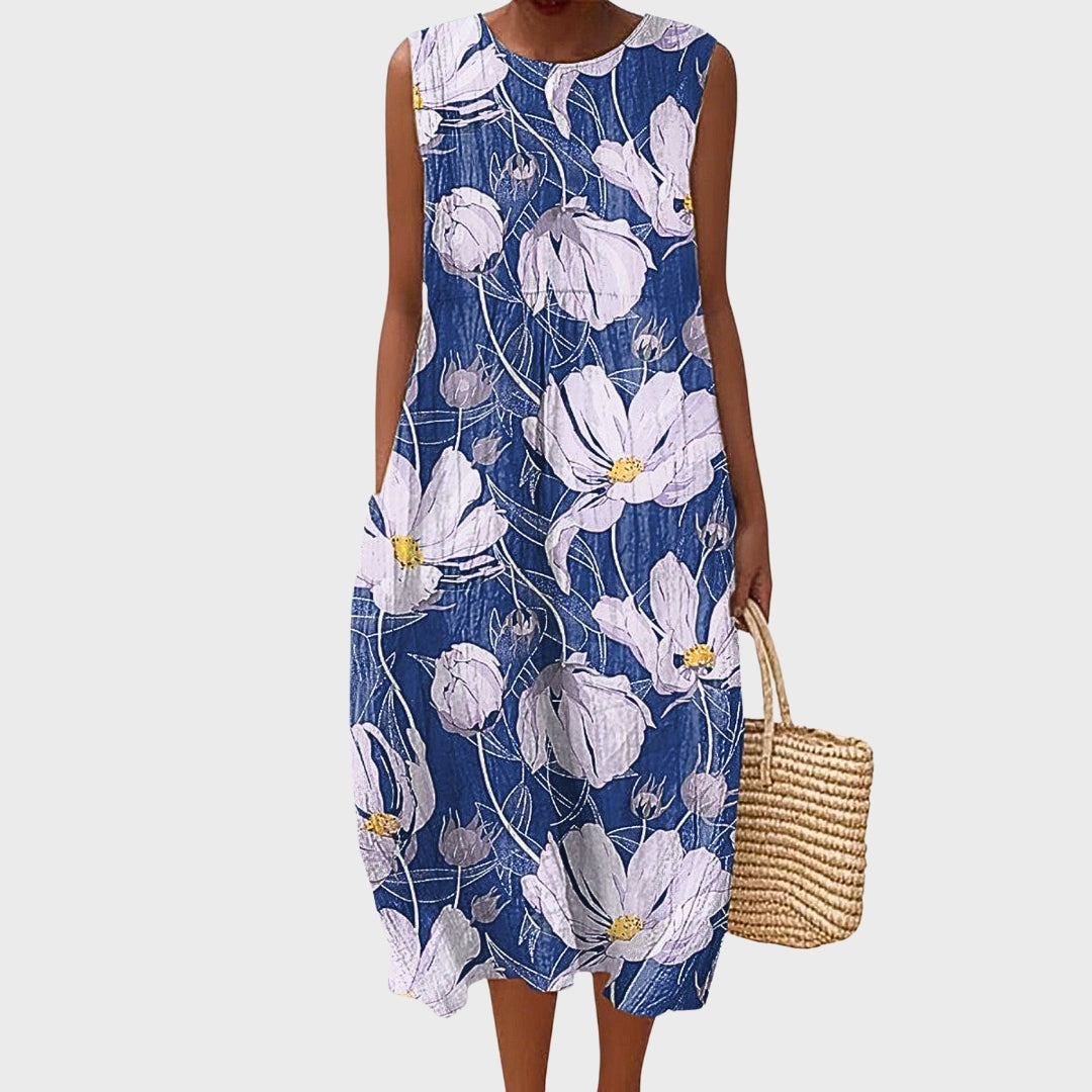 Katie | Cotton Petal Dress