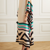 Delaney™ Elegant Printed Kaftan Dress