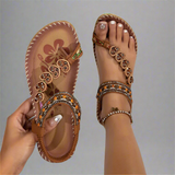 Lumen™ Boho Chic Embellished Sandals