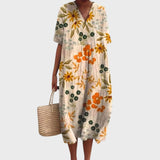 Scarlett | Floral Vintage Cotton Dress