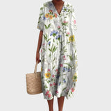 Scarlett | Floral Vintage Cotton Dress