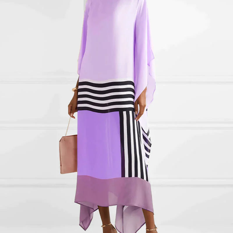 Delaney™ Elegant Printed Kaftan Dress