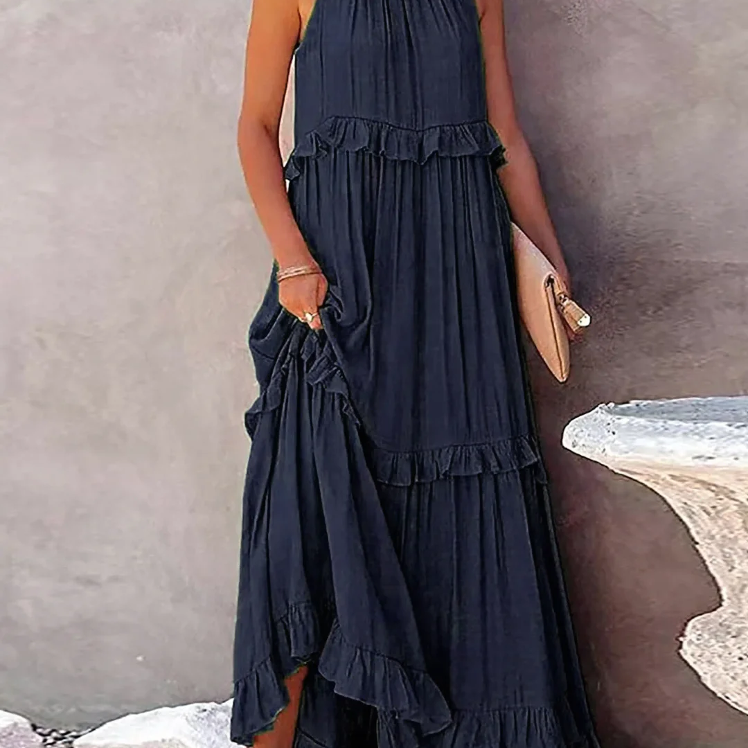Mabel™ Ruffle Breeze Maxi Dress
