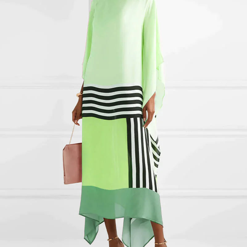 Delaney™ Elegant Printed Kaftan Dress