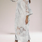 Rosalind™ Elegant Lace White Dress