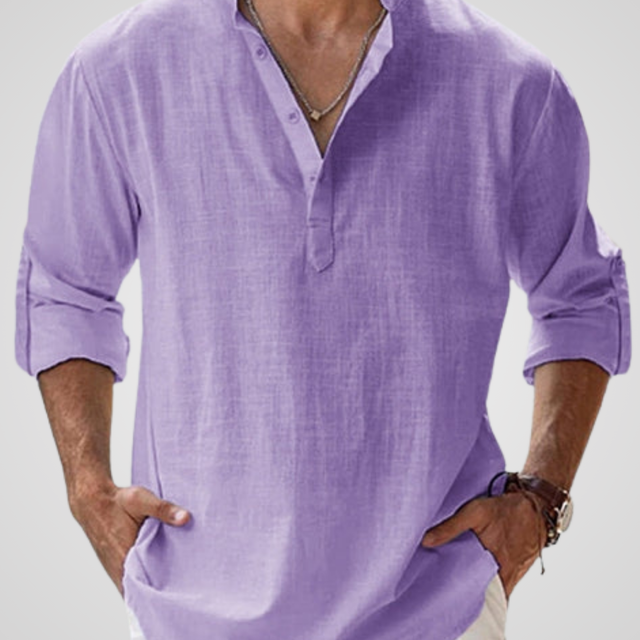 Harland | Breathable Linen Shirt
