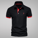 Black with Red Trim