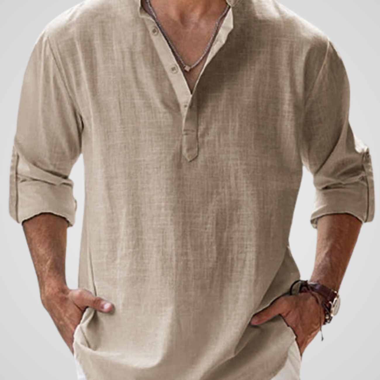 Harland | Breathable Linen Shirt