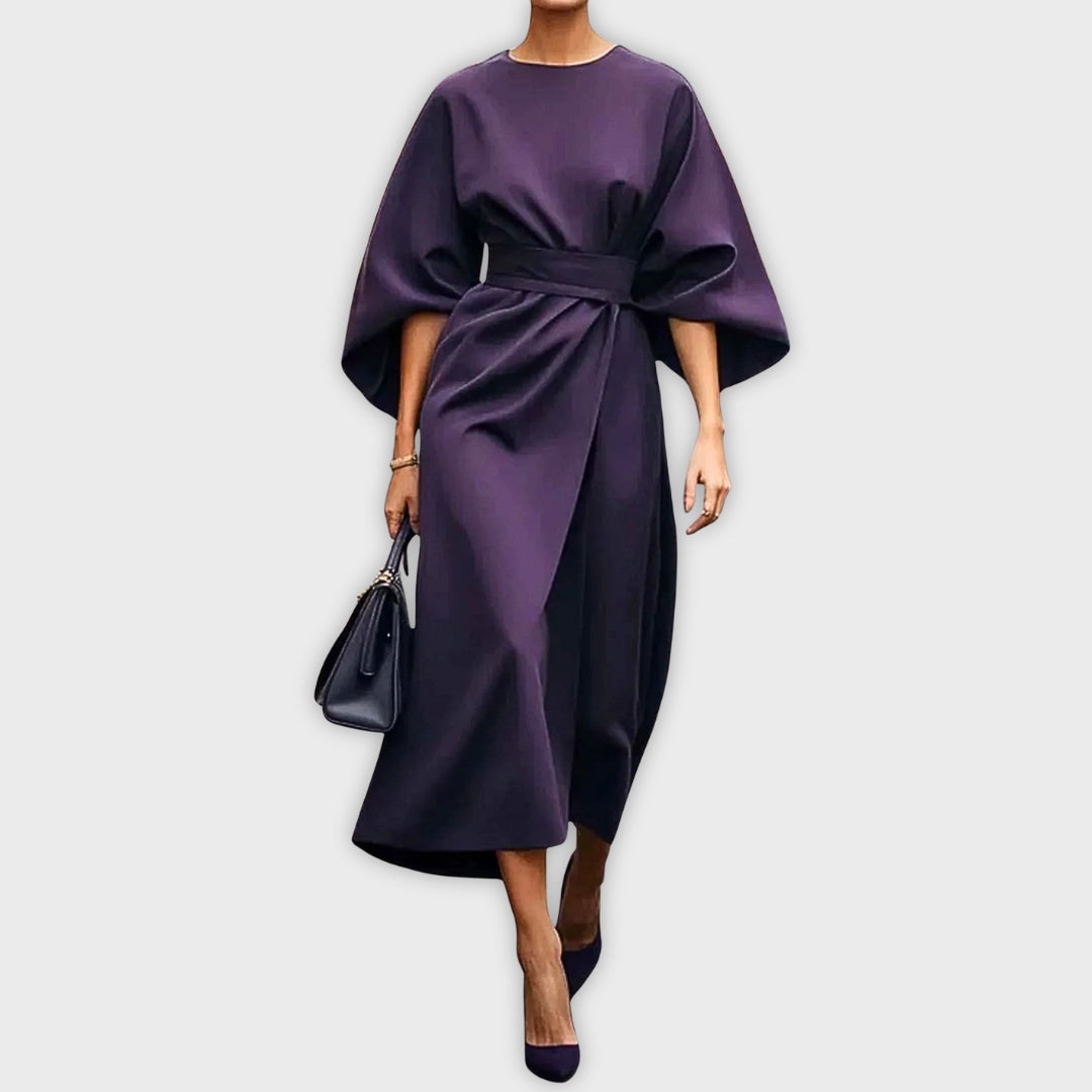 Cerys | Belted Maxi Dress
