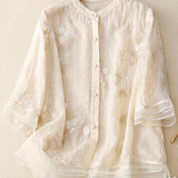 Tove™ Elegant Floral Blouse
