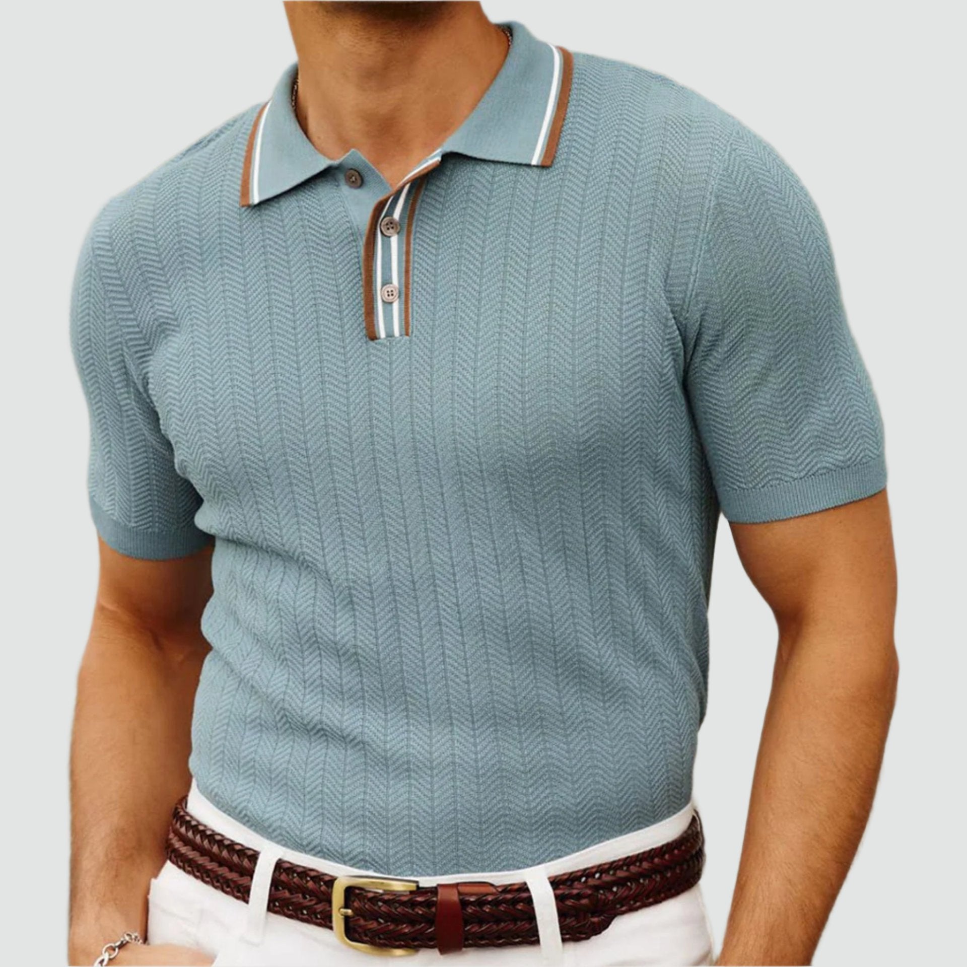 Dani – High-quality Knitted Polo Shirt