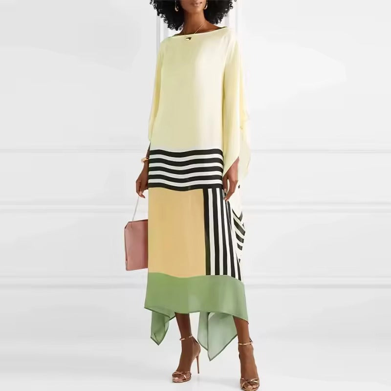 Delaney™ Elegant Printed Kaftan Dress
