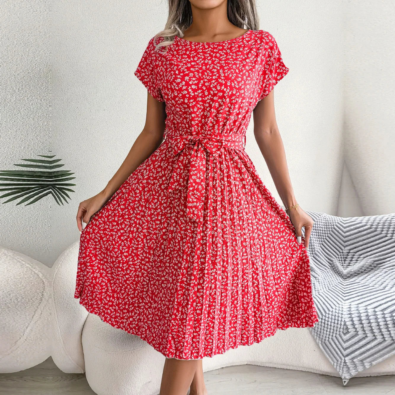 Harriet™ Spring Summer Short Sleeve Dress