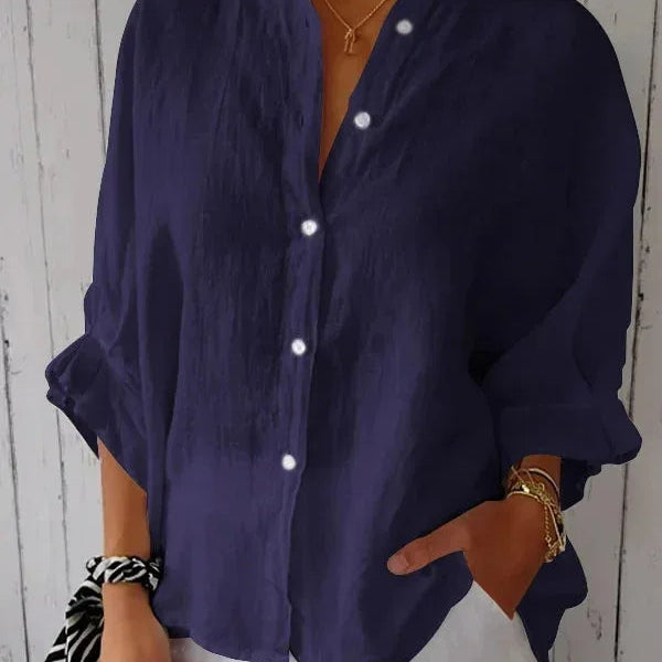 Bonnie – Relaxed Button-Up Shirt