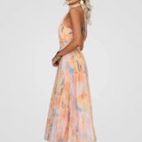 Emily | Peach-Coloured Dress